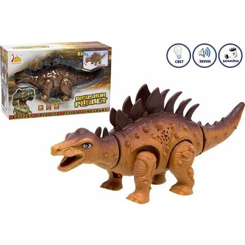 Игрушка Динозавр, свет/звук, на батарейках динозавр киборг наша игрушка на батарейках свет звук двигает лапами открывает рот 6681