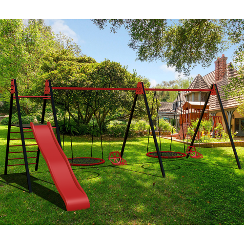 Уличные качели Sv Sport Maxi х 2 УК360 Ширина рамы 60м Качели-гнездо 115м Подвесы для качелей на подшипниках 4 комп 138400₽