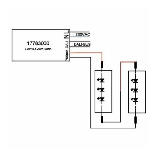 Светодиодный драйвер 17783000 Brumberg 4251433924142 29676₽