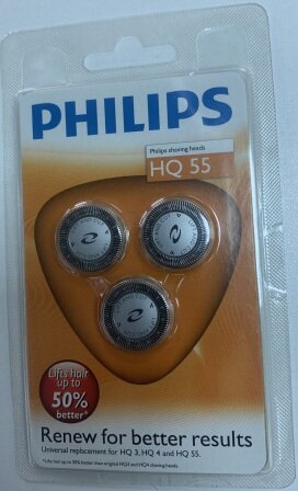 Philips HQ 55 оригинальные бритвенные головки