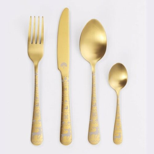 Набор столовых приборов Arya Home Arya Christmas Petersburg 24 предмета 4605₽