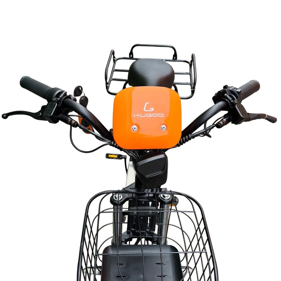 Электроскутер Kugoo V3 Pro 500W 60V/21Ah, 2025г Курьерский багажник в подарок. На шоссейной покрышке — фото 1
