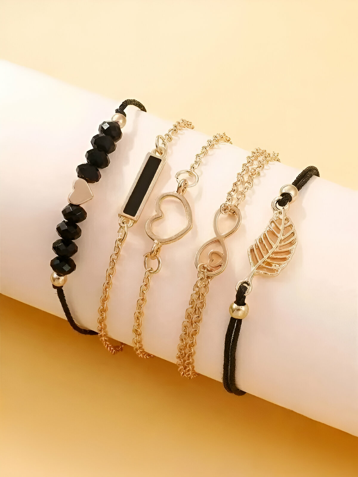 Наручные часы TIME LIDER, бежевый/черный — фото 1