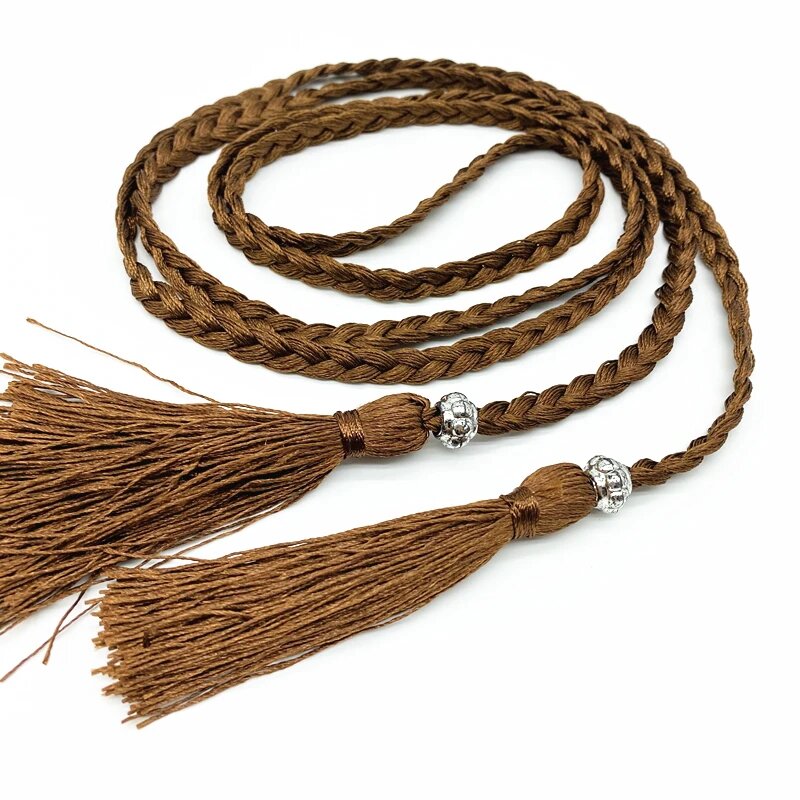 Полиэстеровые кисточки для декора 1 шт. Коричневый Coffee