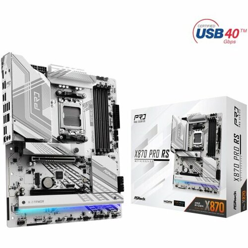 Материнская плата Asrock X870 PRO RS AM5 ATX 46150₽