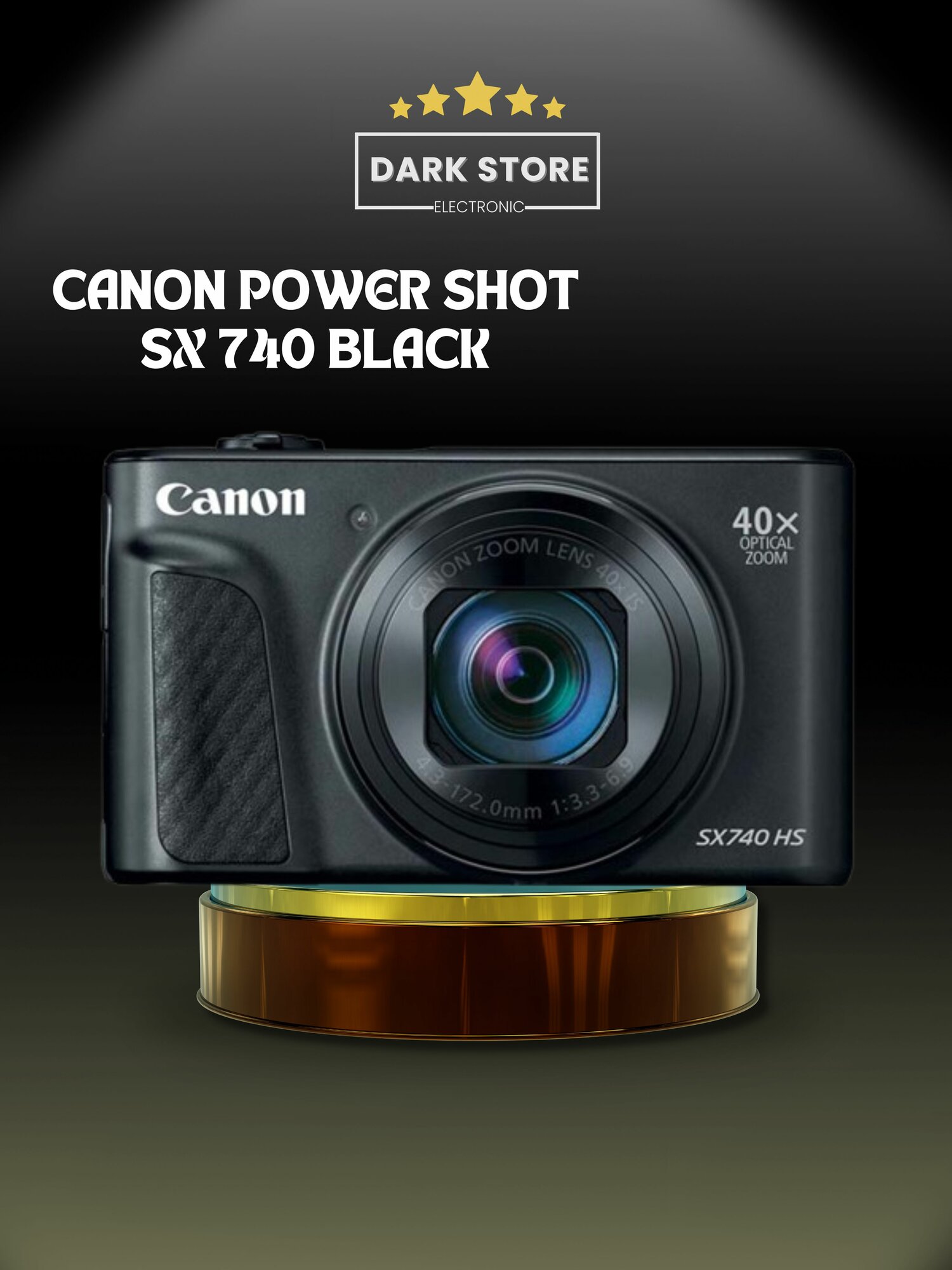 Фотоаппарат CANON POWER SHOT SX 740 BLACK