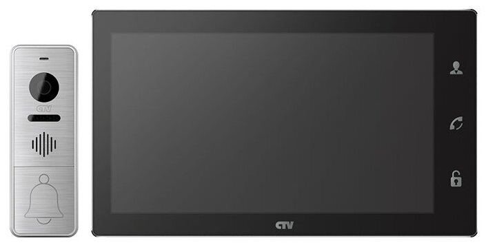 CTV-DP4106AHD Комплект видеодомофона (Черный)