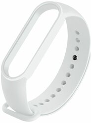 Ремешок для фитнес браслета Xiaomi Mi Band 3/4, белый, Brozo