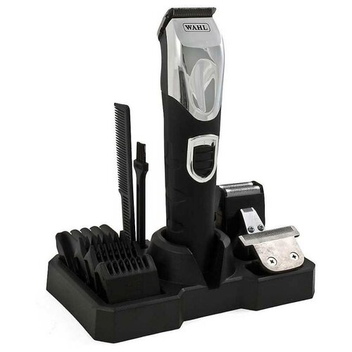 Триммер Wahl Lithium Ion Grooming Kit черныйсеребристый насадок в компл7шт 801000₽