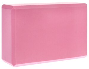 Фото Блок (кирпич) для йоги EVA, 230х150х75 мм, нежно-розовый