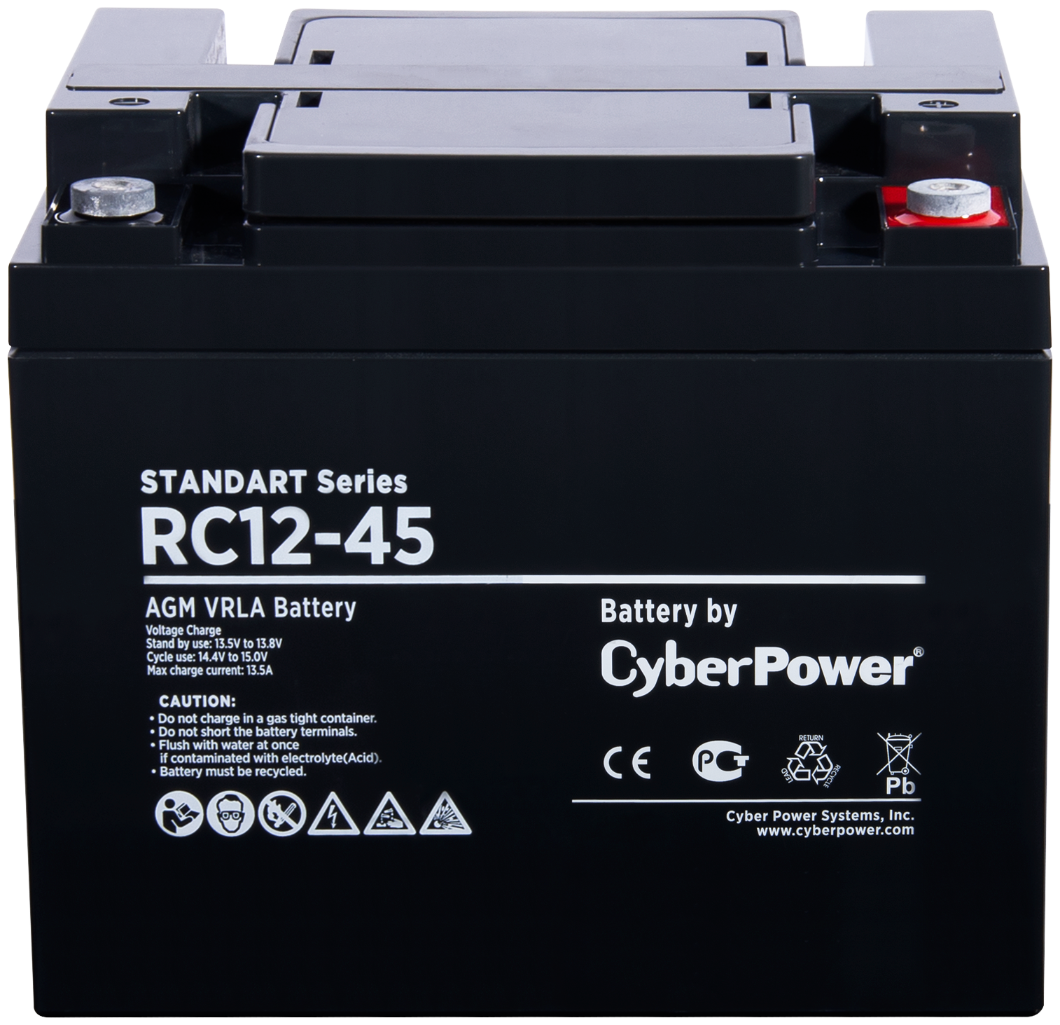 Батарея для ИБП CyberPower RC 12-45, черный