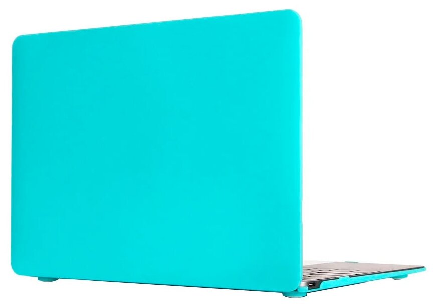 Чехол для ноутбука/чехол накладка для Macbook Air 13 2018-2021 M1 матовый мятный-тиффани