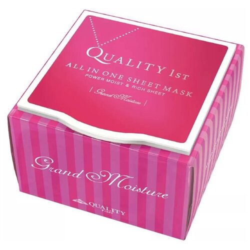 Увлажняющая тканевая маска гранд для лица Quality first Grand Moisture 32