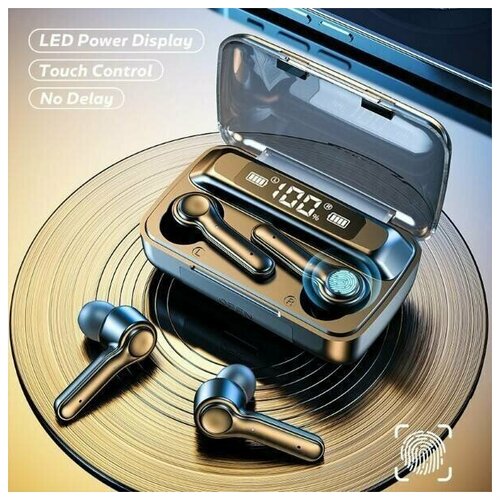 Беспроводные наушники K9 TWS Bluetooth Сенсорные Наушники Вакуумные Кейс Power Bank 2000 Микрофон Гарнитура 87500₽