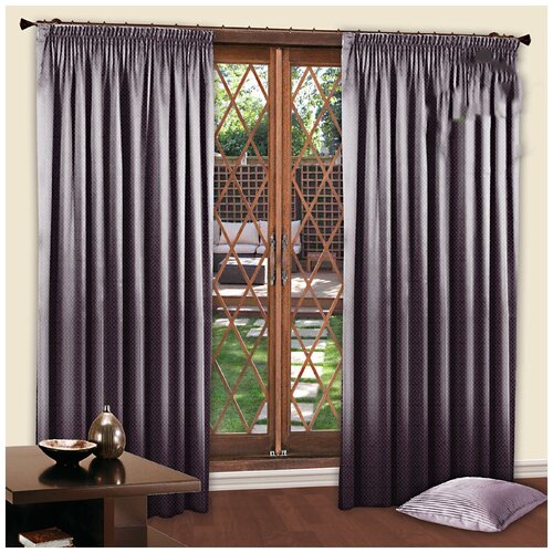 РеалТекс Классические шторы Alvin Цвет: Ежевичный