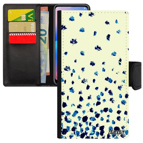 фото Красивый чехол-книжка на смартфон // iphone 8 // "снег" конфетти стиль, utaupia, белый