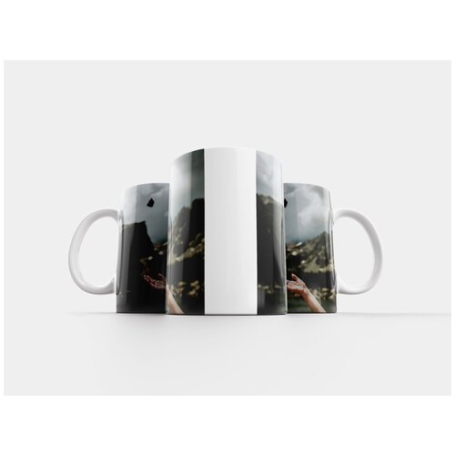 фото Кружка "рука, ладонь, камень" 320 мл lotsprints