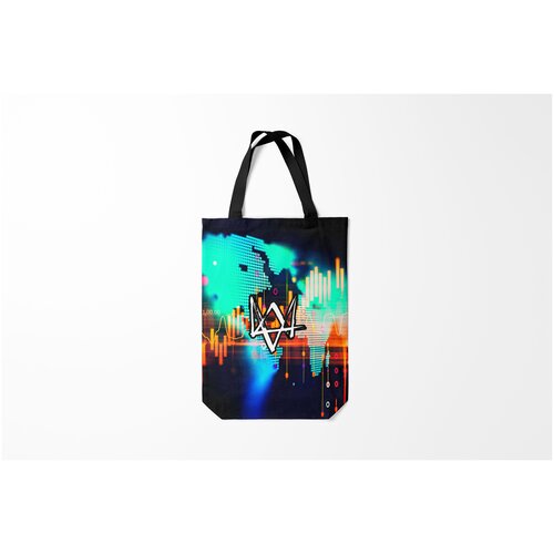 фото Сумка-шоппер / 31х42 см / геймерам / watch dogs 2 dogsded sec burnettie