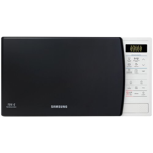 Микроволновая печь Samsung ME83KRW-1/BW, 23л. 800Вт, белый