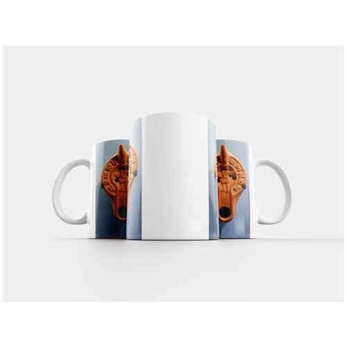 фото Кружка "масляная лампа, роман, древний" 320 мл lotsprints