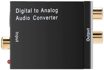 Цифро-аналоговый преобразователь PALMEXX Digital to Analog Audio Converter cut, Toslink+Coaxial to RCA (тюльпаны)