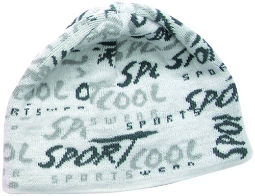 Шапка Sportcool зимняя, подкладка, размер Uni, белый