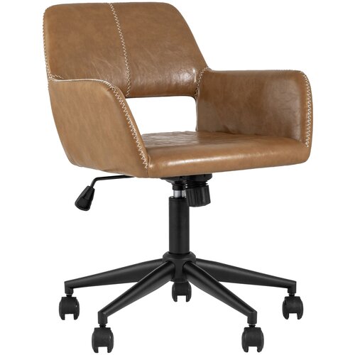 фото Кресло stool group кресло компьютерное филиус экокожа коричневый, 87см. 56см. 57см. металл нейлон st-gr-78747