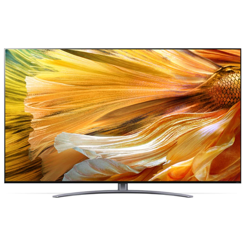 фото 86" телевизор lg 86qned916pa nanocell, hdr (2021), черный/серый