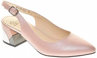 Туфли Baden женские летние, размер 37, цвет розовый, артикул MH478-020