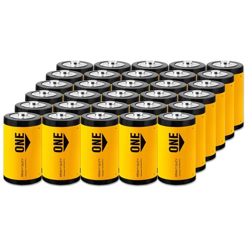 Батарейка солевая D Mono (R20) SmartBuy ONE, 30 шт. батарейка d smartbuy one r20 sobz d02s eco 2 штуки