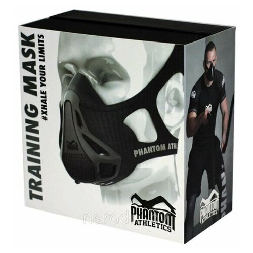 фото Тренировочная маска phantom athletic , размер m, черная