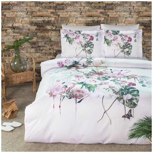 Постельное белье Tivolyo Home Flamingo Евро