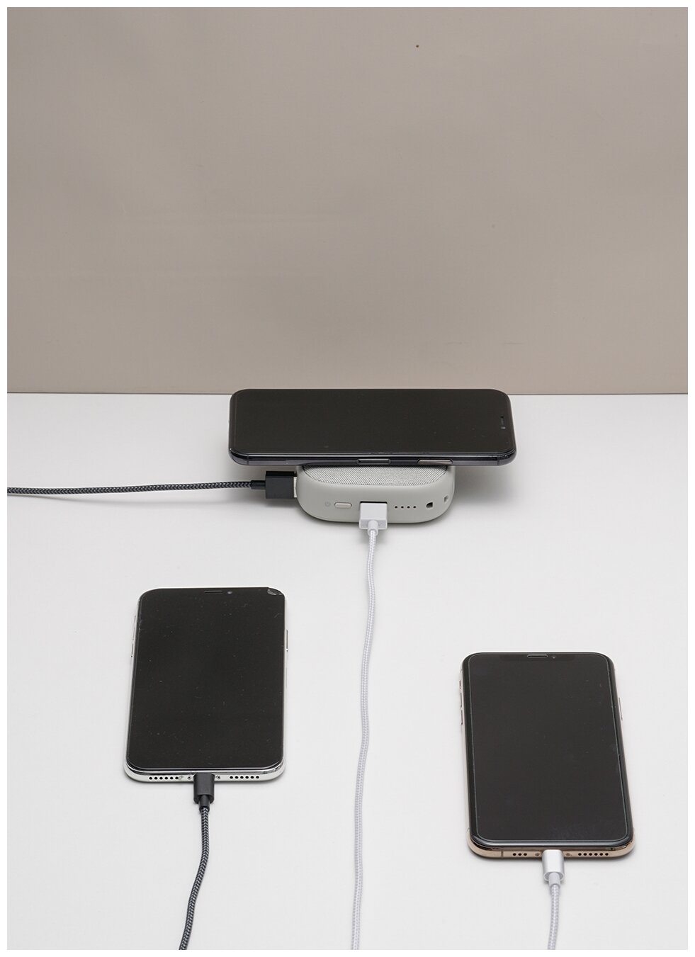 Внешний аккумулятор Xiaomi Solove Power Bank W5 Wireless Charger 10000mAh White - фото №6