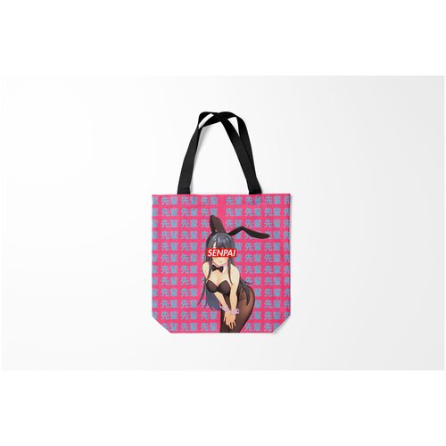фото Сумка-шоппер / 40х40 см / аниме / senpai anime 6 burnettie