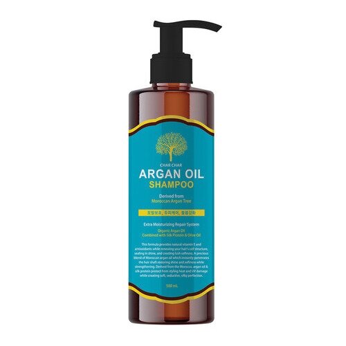 Char Char Шампунь для волос аргановый, 500 мл Char Char Argan Oil Shampoo