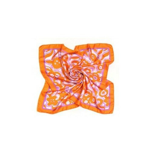 фото Стильный оранжевый платок клаб сета 30370 clubseta