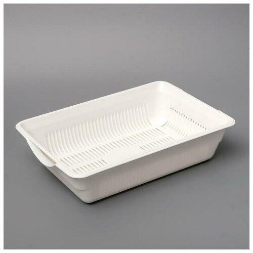 Туалет глубокий с сеткой 36 х 25 х 9 см белый 800₽