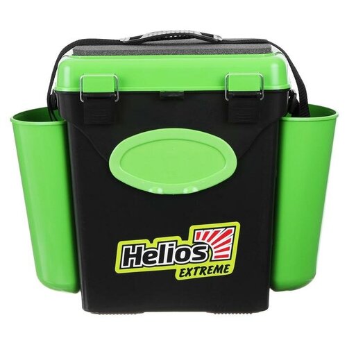 фото Ящик зимний helios fishbox 10 л, односекционный, цвет зелёный