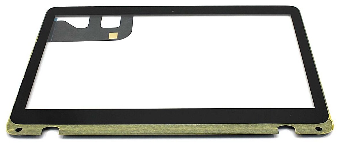 Сенсорное стекло (тачскрин) для Asus Q304 Q304U Q304UA черное с рамкой