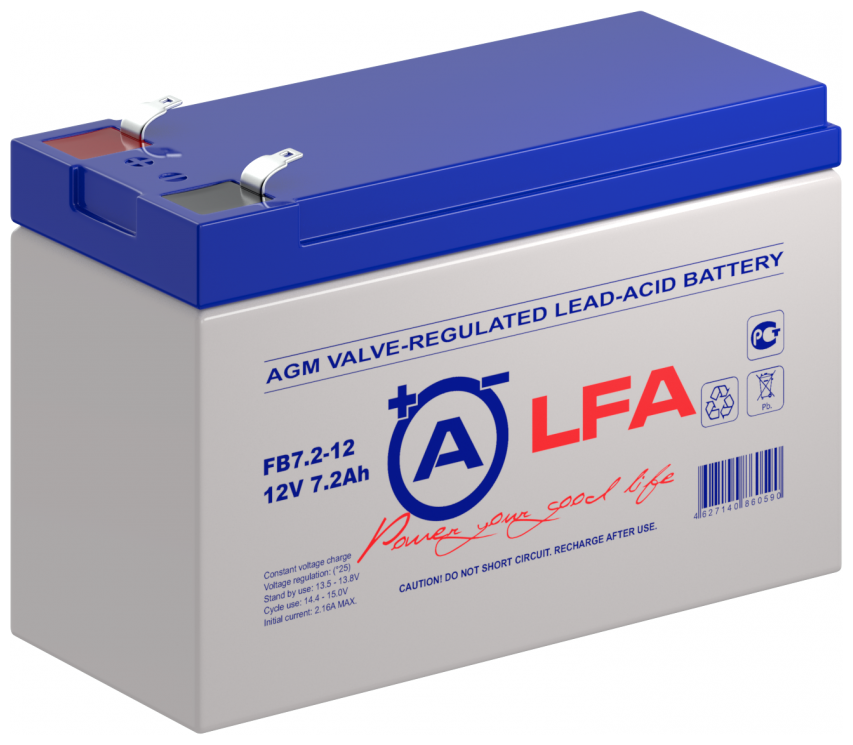 Аккумулятор ALFA BATTERY FB 72-12