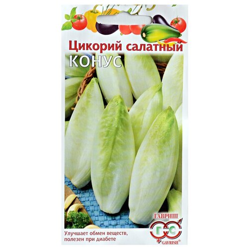Семена Цикорий салатный Витлуф Конус 0,1 гр. семена салат цикорий витлуф цикорный среднеранние 0 5 гр
