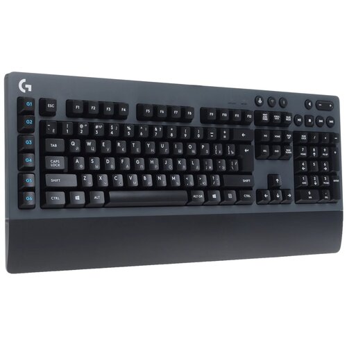 Беспроводная клавиатура Logitech G G613 Romer-G, черный, английская/русская (ANSI) клавиатура logitech g g413 romer g черный английская qwertz