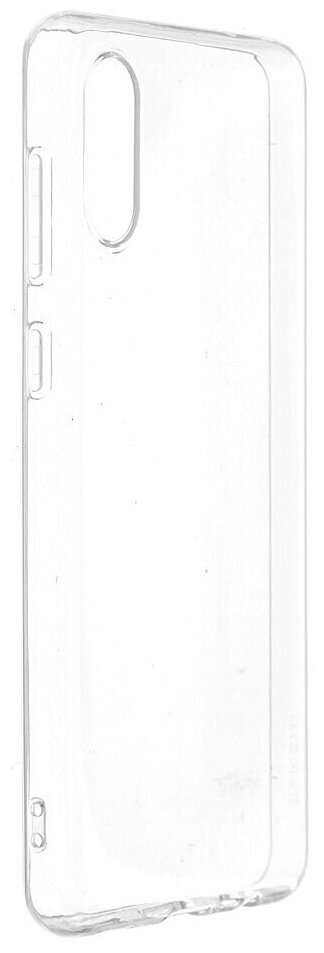 Чехол (клип-кейс) DF , для Samsung Galaxy A02, прозрачный - фото №2