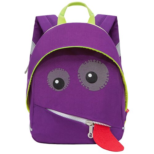 фото Современный светящийся детский рюкзак для дошкольника: технологичный и безопасный rk-075-1/2 grizzly