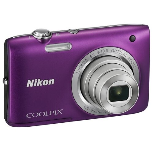 Фотоаппарат Nikon Coolpix S2800, фиолетовый