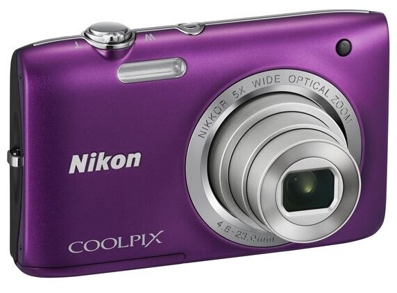 Фотоаппарат Nikon Coolpix S2800,фиолетовый