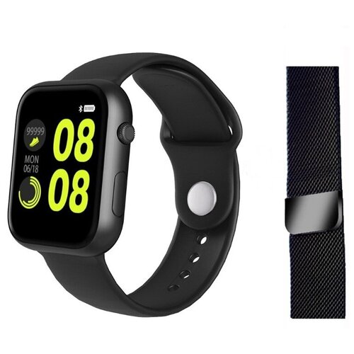 Умный фитнес браслет с измерением давления SX16 чёрный 265000₽