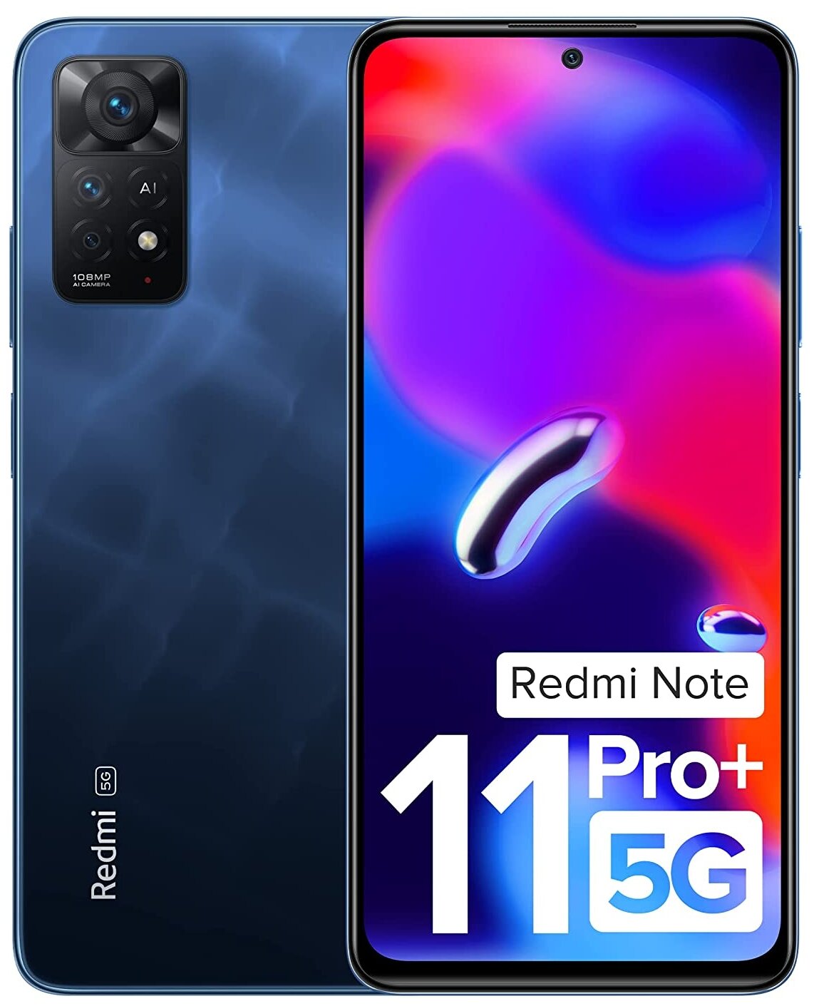 Смартфон Xiaomi Redmi Note 11 Pro + 5G Snapdragon 695 8/256 ГБ Global, синий