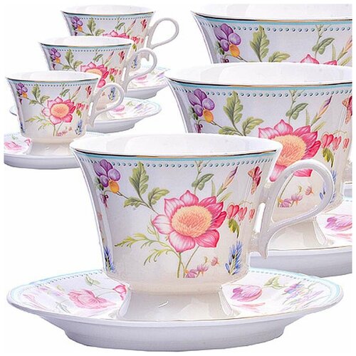 фото Чайный набор 12пр 200мл в под/уп (229-028) yandex market