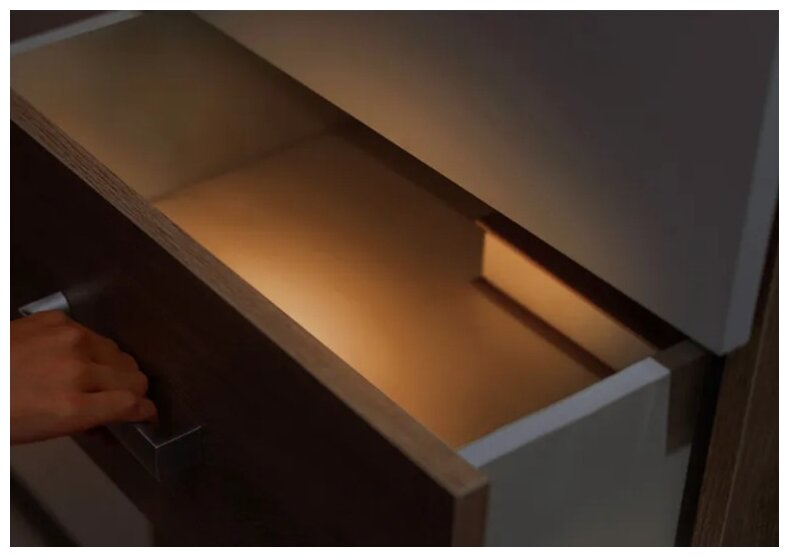Беспроводной светильник для мебели Yeelight Sensor Drawer Light (White) YLCTD001 - фотография № 9